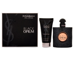 Yves Saint Laurent Black Opium Eau De Perfume 1.7 oz (50 ml) Spray and Body Lotion Set 3660732069484