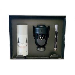 Paco Rabanne Invictus Victory 3 Pcs Set For Men: 3.4 Eau De Parfum Extreme Spray + 0.34 Eau De Toilette Spray + 5.1 Deodorant Spray 3349668597437