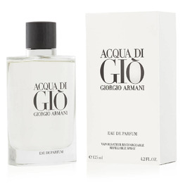 Giorgio Armani Mens Acqua Di Gio EDP Refillable Spray 4.2 oz Fragrances 3614273662420