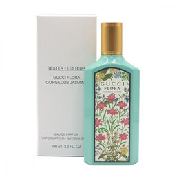Gucci Ladies Flora Gorgeous Jasmine EDP 3.4 oz (Tester) Fragrances 3616303048228 t3616303048228
