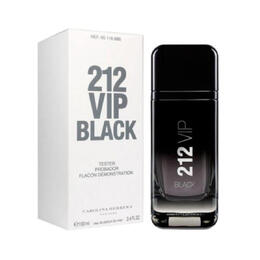 Carolina Herrera Mens 212 Vip Black EDP Spray 3.4 oz (Tester) Fragrances 8411061043851