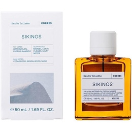 Туалетная вода Sikinos 50 мл - веганская, Korres 5203069120350