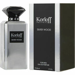 Korloff Mens Silver Wood EDP Spray 3,0 oz Fragrances 3760251870070