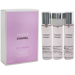 Chanel женская туалетная вода Chance Eau Tendre Twist And Spray Refill, Франция, 3x20мл 101990432785