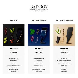 Мужская туалетная вода Bad Boy Cobalt Perfume de Hombre Eau de Parfum Carolina Herrera, 50 53355 | 50