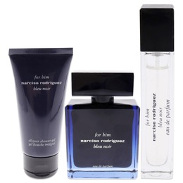 Narciso Rodriguez Mens Bleu Noir for Him EDP Gift Set Fragrances 3423222055837