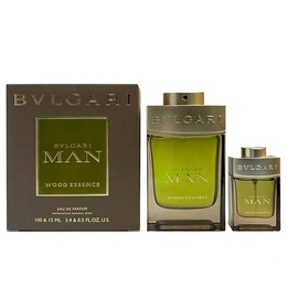 Bvlgari Набор Man Wood Essence: Парфюмерная вода + Парфюмерная вода в дорожном формате 1 mpl329282