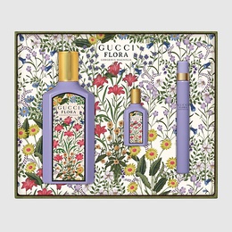 Gucci Набор Flora Gorgeous Magnolia: Парфюмерная вода + Дорожный флакон + Миниатюра 1 mpl337826