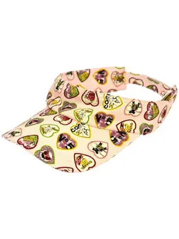 Chanel 1990-2000s Valentine visor hat 25091818