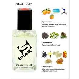 Shaik №17 HOM SPORT мужская Парфюмерная вода 100 мл 103655164009