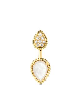 Boucheron 18kt yellow gold Serpent Bohème diamond earrings 24462786