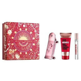Парфюмерная вода Carolina Herrera 212 Heroes For Her, 80 мл + Лосьон для тела, 100 мл + Парфюмерная вода шариковая, 10 мл 8411061074909