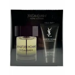 Yves Saint Laurent Мужской La Nuit de L'Homme Набор: туалетная вода 100мл, гель для душа 50мл 103050986034