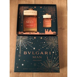 Подарочный набор Bvlgari Man Terrae Essence Eau De Parfum 100 мл и 15 мл - абсолютно новый 0783320418730