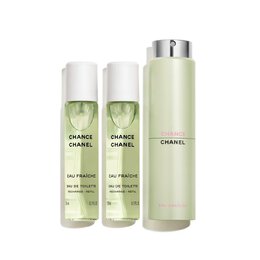 Туалетная вода с возможностью смены блока Chanel Chance Eau Fraiche, 3х20 мл 3145891361001