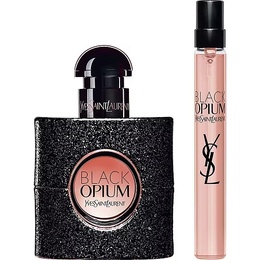 Yves Saint Laurent Набор Black Opium: Парфюмерная вода + Парфюмерная вода в дорожном формате mpl371198