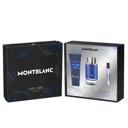 Montblanc Explorer Ultra Blue парфюмерная вода-спрей 100 мл — упаковка из 3 шт. 3386460139359