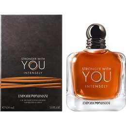 Giorgio Armani Mens Emporio Armani Stronger With You Intensely EDP Spray 5.0 oz Fragrances 3614274347388