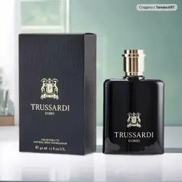 Туалетная вода Trussardi Uomo, древесный аромат, мужская, 50 мл 4317897742