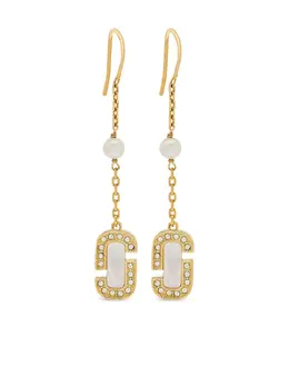 Marc Jacobs The Mother Of Pearl J Marc Luxe Drop earrings 29061754