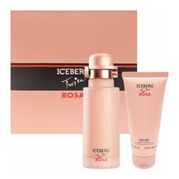 Iceberg Twice Rosa For Her женский набор: туалетная вода, 125 мл + лосьон для тела, 100 мл 47844511