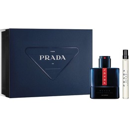Prada Mens Luna Rossa Ocean Eau de Parfum Gift Set Fragrances 3614274193800