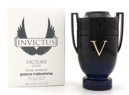 Paco Rabanne Mens Invictus Victory Elixir EDP Spray 3.4 oz (Tester) Fragrances 3349668614554