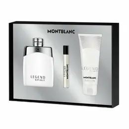 Montblanc Mont Blanc Legend Spirit мужской сет: туалетная вода 100 мл + туалетная вода 7.5 мл + гель для душа 100 мл 4447683652