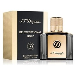 S.T. Dupont Мужская парфюмерная вода DuPont Be Exceptional Gold Homme Eau de Parfum for Men 50ml 3386460101301