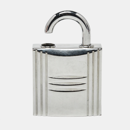 Hermes Hermès Padlock Silver Tone Refillable Parfum Bag Charm 1183698