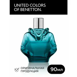 United Colors Of Benetton Туалетная вода Benetton Tribe Cool мужская, 90 мл 102992319283