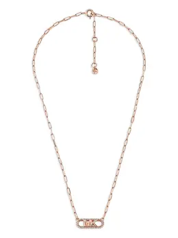 Michael Kors logo chain-link necklace 27830417
