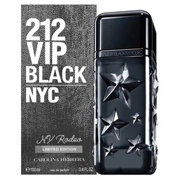 Carolina Herrera Mens 212 Vip Black NY Rodeo EDP Spray 3.4 oz Fragrances 8411061111604