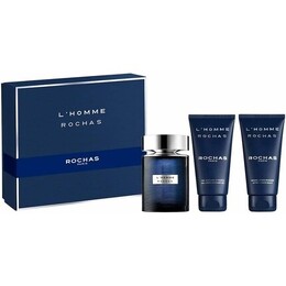 Rochas L'homme Rochas - Туалетная вода, 100 мл + 100 мл гель для душа + 100 мл набор бальзамов после бритья 3386460115223