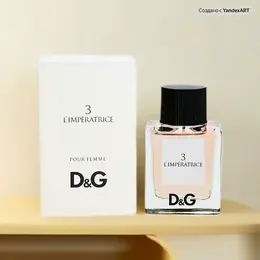 Dolce & Gabbana туалетная вода 3 L'Imperatrice, 50 мл, 50 г 100570377582
