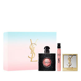 Yves Saint Laurent Набор парфюмерии Black Opium: Парфюмерная вода + Миниатюра + Зеркальце mpl494258